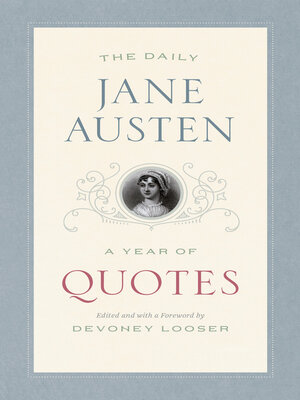 cover image of The Daily Jane Austen